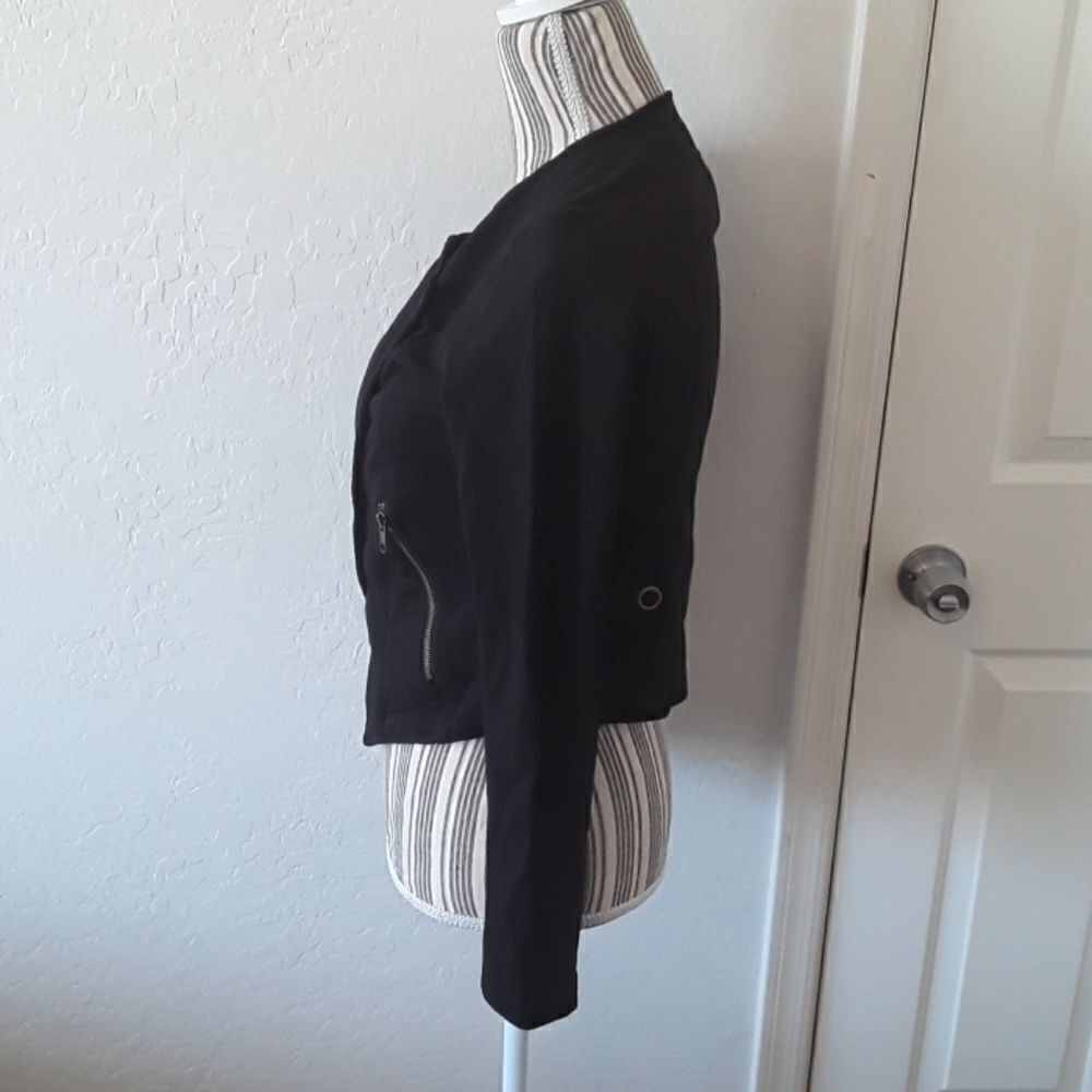 Gorgeous Cabi Black Zip Up Button Jacket - Picture 3 of 7